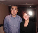Fione Tan with Singapore IDA Chairman,