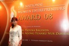 National Women Entrepreneurs Award presented by Queen of Malaysia