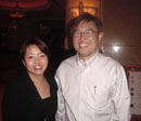 Fione Tan with SITF Chairman, Steven