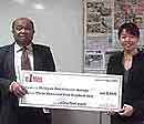Donation to Malaysia Red Crescent - picture