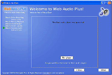 web site streaming audio