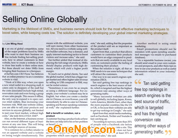 selling online globally
